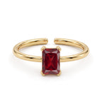 Adjustable BirthStone Ring "Elia"