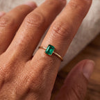 Adjustable BirthStone Ring "Elia"