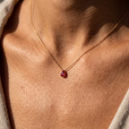 BirthStone Necklace "Dew"